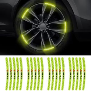 Stela Car Tyre Reflective Stickers for Rim Universal Safety Warning reflective Sticker