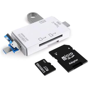 Stela 3 in 1 Multifunctional  Type-c Micro-SD TF Memory Card Reader