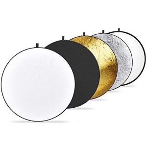 Powerpak 5-in-1 Collapsible Photo Light Reflector 42" (110 cm), Multi Color