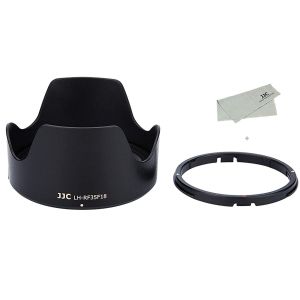 JJC LH-RF35F18 Lens Hood for RF 35mm F1.8 Macro is STM on EOS R6 R5 RP R Camera, Reversible Lens Shade, Compatible with 52mm Filters and 52mm Lens Cap