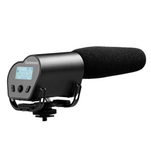 Saramonic V-R Vmic Recorder Video Microphone with LCD Screen (Black)