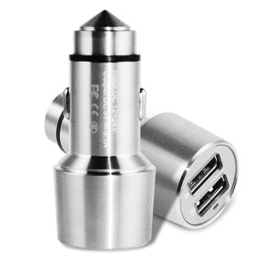 JETech Car Charger Dual-Port Rapid USB Car Charger Cigarette Charger for Apple iPhone