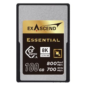 Exascend 180GB CFexpress Type A Memory Card 800MB/s,