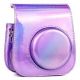 Stela MINI 11 INSTAX CAMERA POUCH BAG (Holographic Purple)
