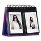 Stela 68 Pockets Desk Calendar Style Photo Mini Album for Instax Mini (Purple)
