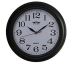 Swiss master Analog 31 cm X 5 cm Wall Clock  (Black, Without Glass, Standard)