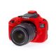 EasyCover Canon  1200D -Red Silicone Camera Case  