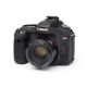 Easycover  Canon 80D-Black Silicone Camera Case