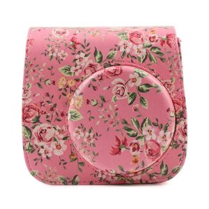 Stela MINI 11 INSTAX CAMERA POUCH BAG (Pink roses)