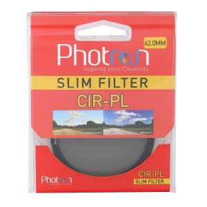 Photron 62.0MM Slim CIR-PL Circular Polarizer Lens Filter