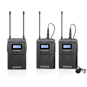 Boya BY-WM8 PRO-K2 UHF Wireless Microphone 1+2