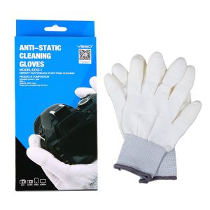 VSGO DDG-1 1 Pair Nylon Anti-Static Camera Cleaning Gloves with Finger Strengthening Structure